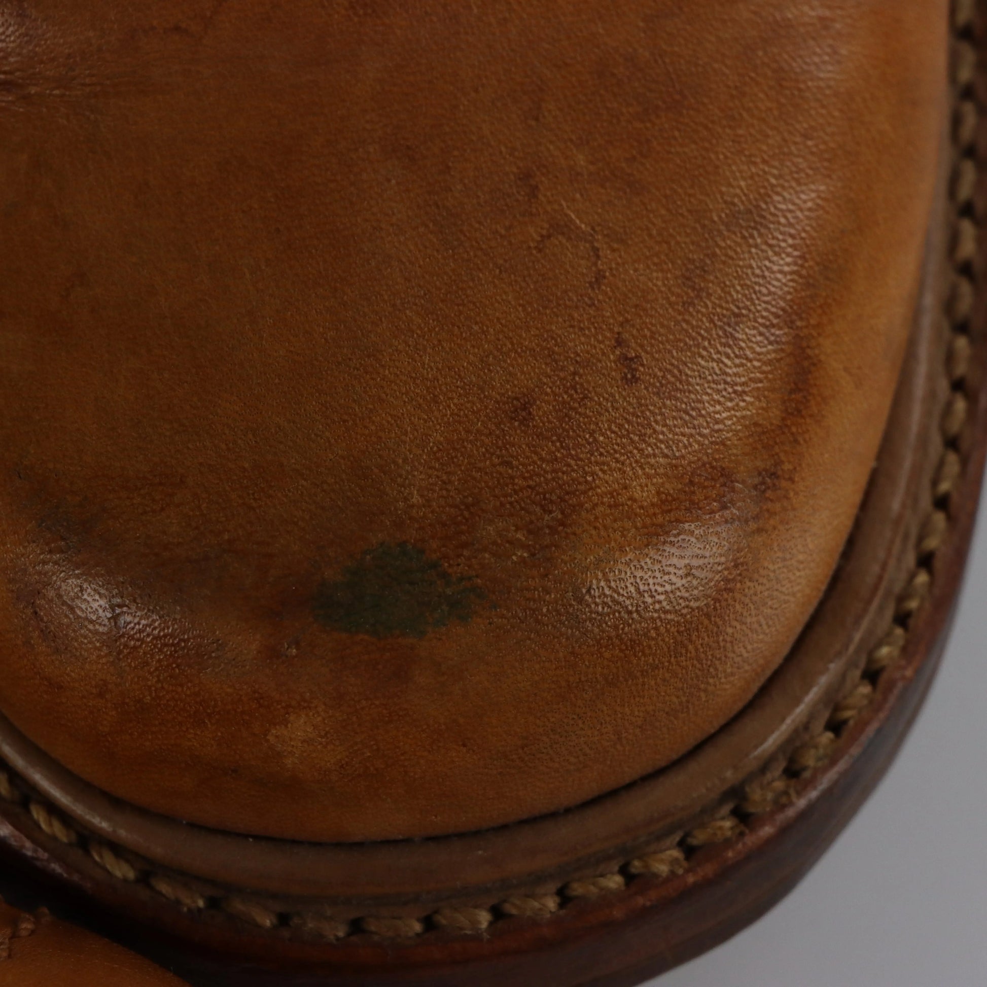 Vintage BORT CARLETON Lace-Up USA Made Tan Riding Boots (7.5) *Aubany - Vintage Sole Melbourne