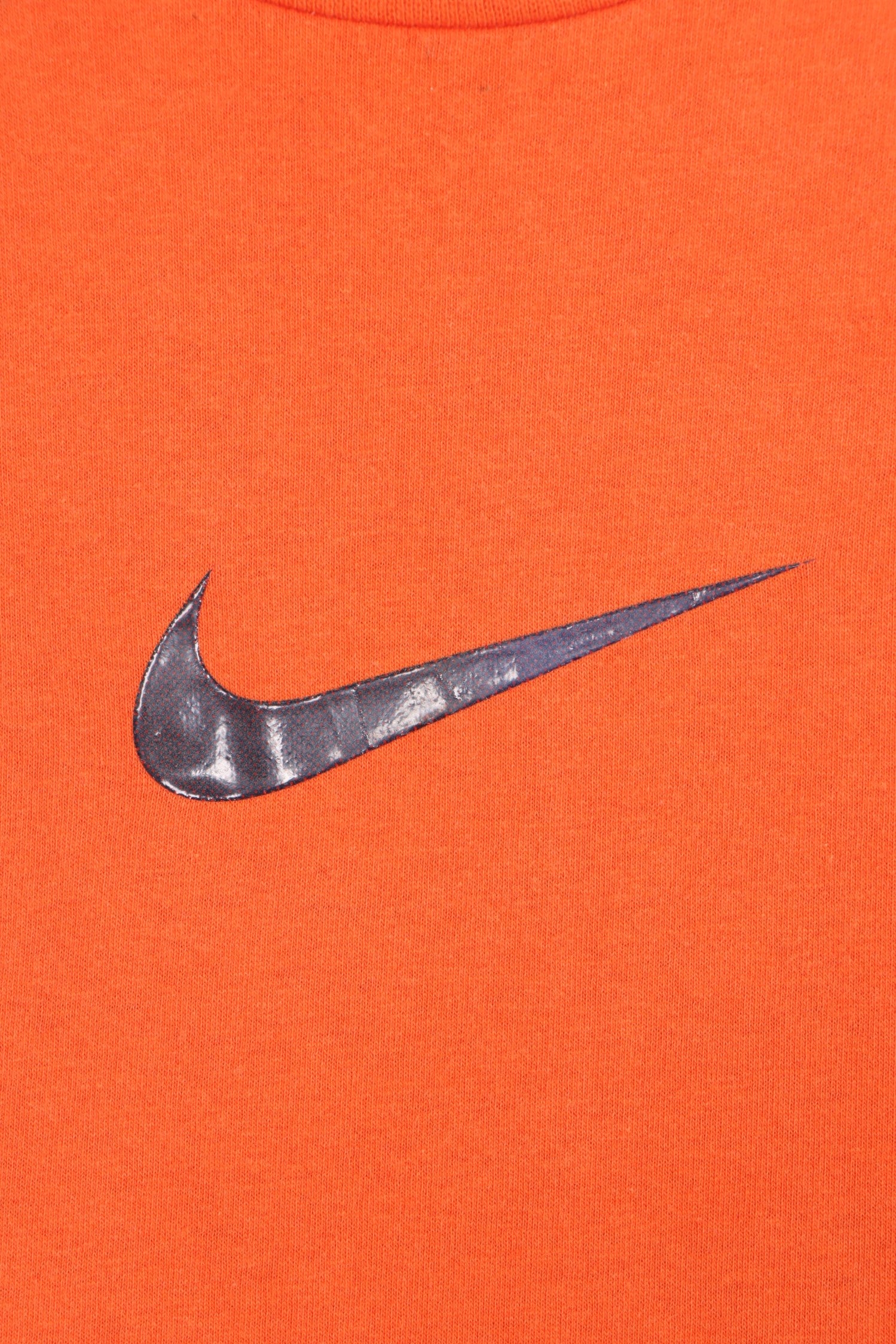 Nike store orange swoosh