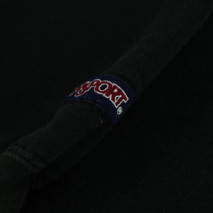 JANSPORT Jack Daniels Embroidered Whiskey Felt Black Sweatshirt (XXL) - Vintage Sole Melbourne