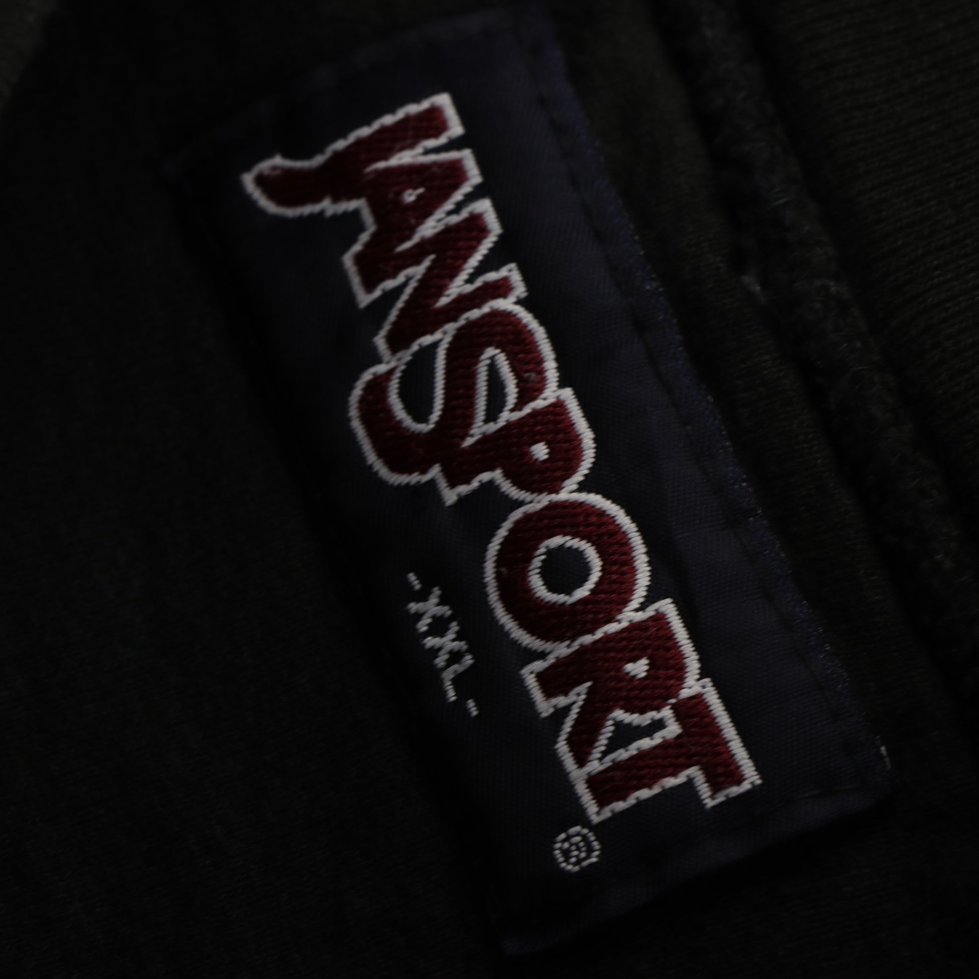 JANSPORT Jack Daniels Embroidered Whiskey Felt Black Sweatshirt (XXL) - Vintage Sole Melbourne