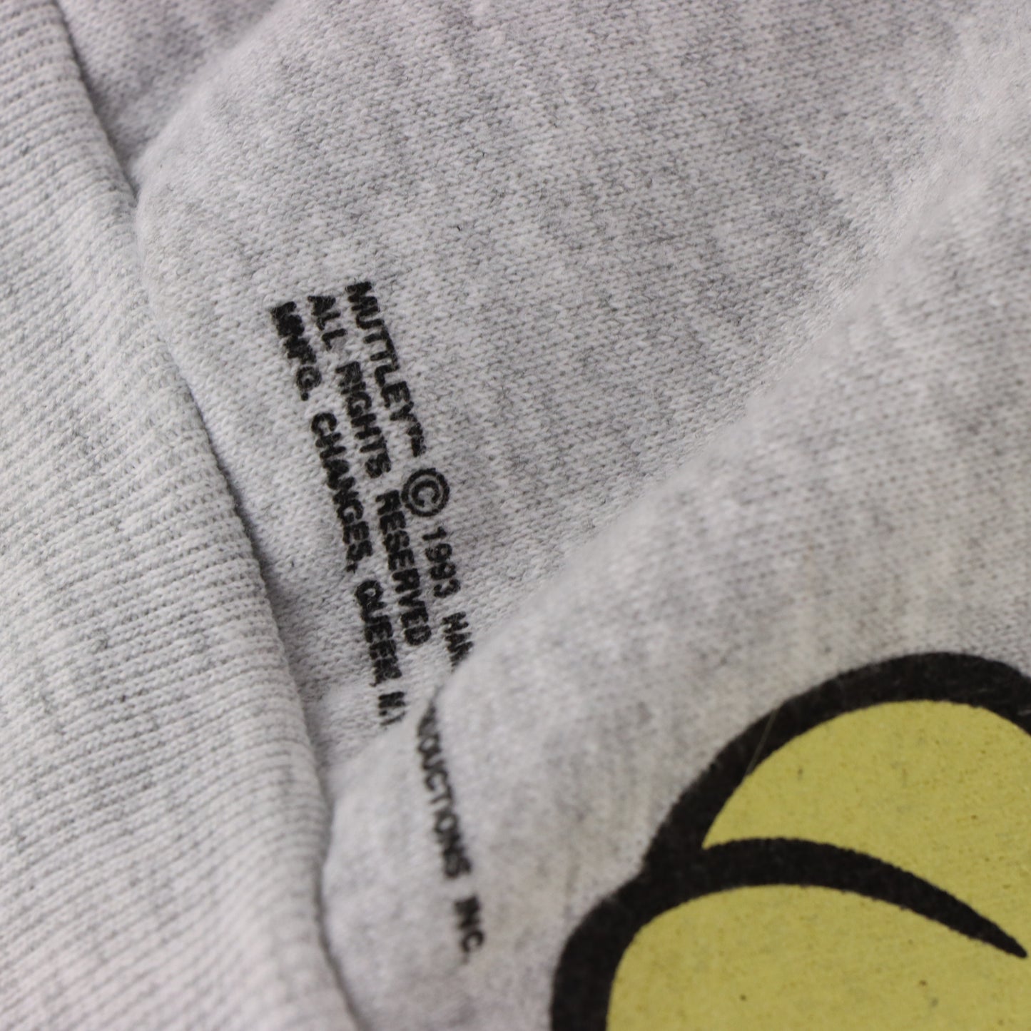 1993 Wacky Races Muttley Double Sided USA Made Sweatshirt (S-M) - Vintage Sole Melbourne Vintage Sole Melbourne