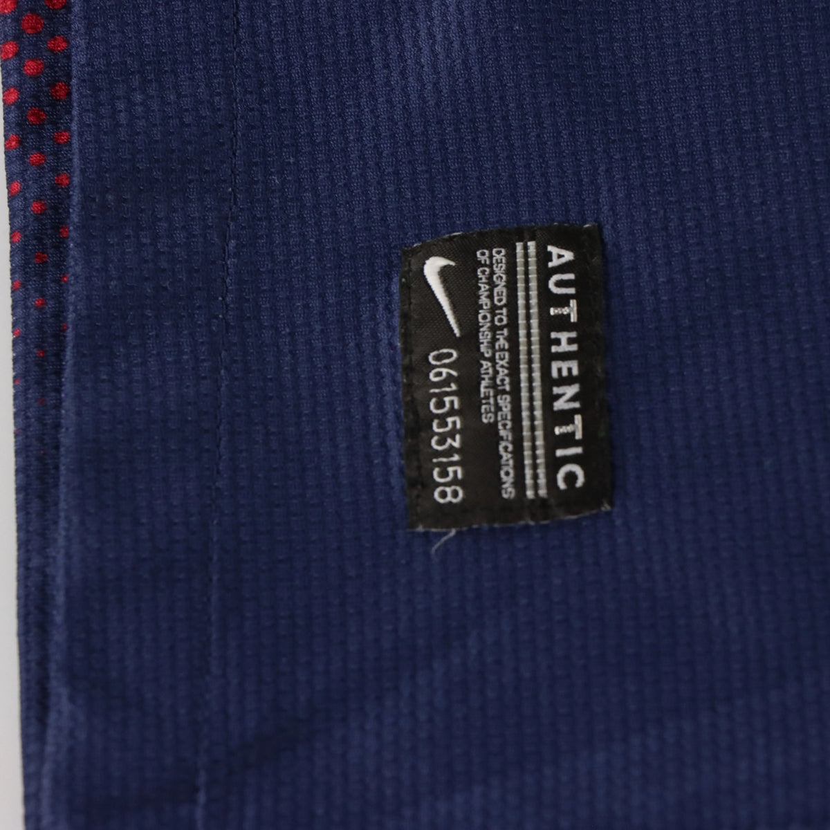 Vintage NIKE FC Barcelona 2012-2013 Home David Villa Navy Soccer Jersey (M)
