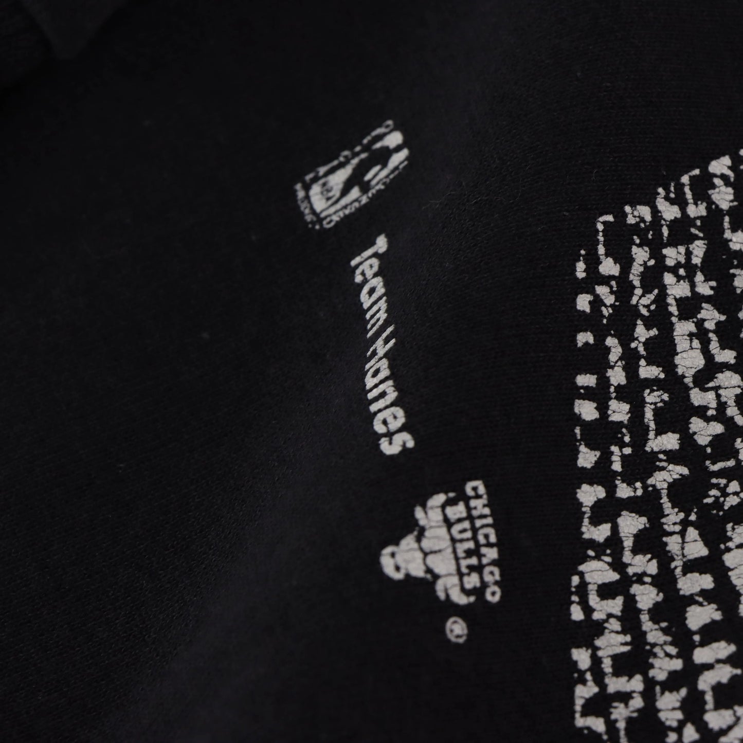 Vintage CHICAGO BULLS NBA 50/50 Black Basketball Sweatshirt (L) - Vintage Sole Melbourne