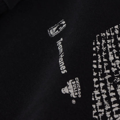 Vintage CHICAGO BULLS NBA 50/50 Black Basketball Sweatshirt (L) - Vintage Sole Melbourne