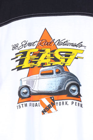 Vintage 1988 Street Hot Rod Nationals 15th Annual USA Made T-Shirt (S)