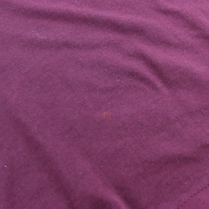 Vintage 80s "McDonald's TEAM" Maroon Single Stitch USA Made T-Shirt (L)