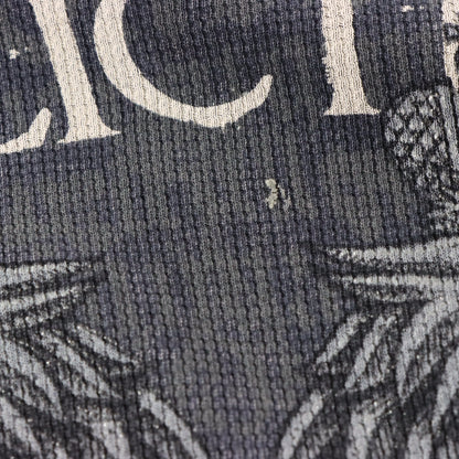AFFLICTION Vintage Y2K "The Last Emperor" USA Made Waffle Thermal Studded Long Sleeve Tee (M TALL)