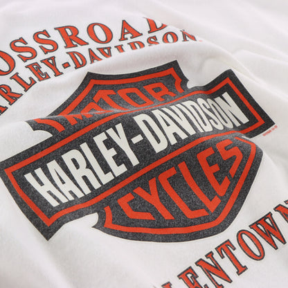 HARLEY DAVIDSON Crossroads Allentown Double Sided Long Sleeve Tee (XL) - Vintage Sole Melbourne