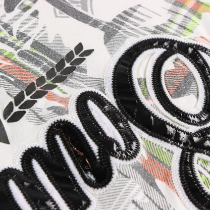 SOUTHPOLE x MCMXCI Felt & PVC Logo Patch Layer Design T-Shirt (L) ***COCO Vintage Sole Melbourne