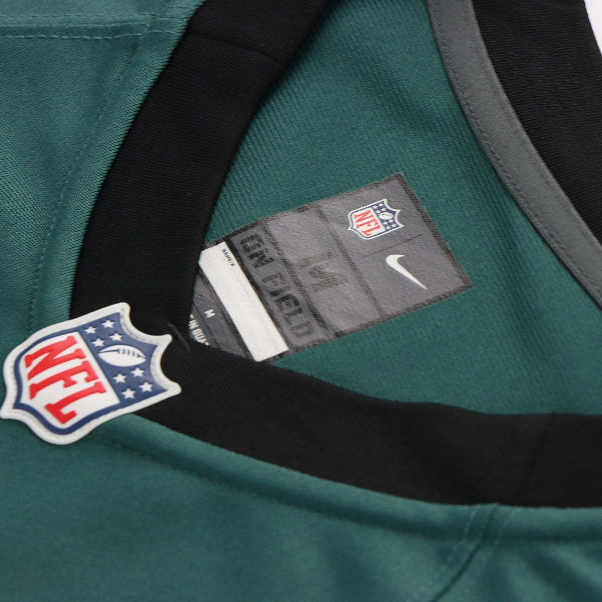 Vintage PHILADELPHIA EAGLES NFL 'On Field' Green & Black Football Jersey (XL)