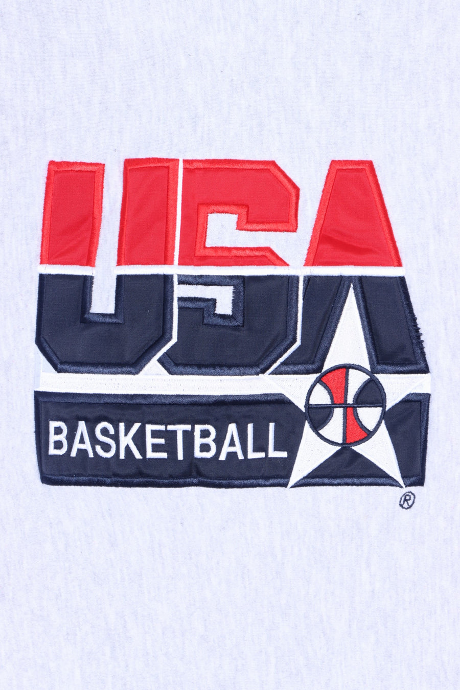 USA Basketball Embroidered CHAMPION Reverse Weave Sweatshirt USA Made (S-M)