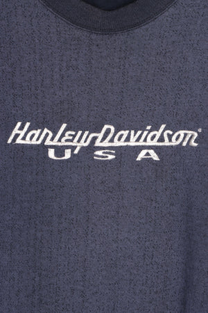 HARLEY DAVIDSON USA Embroidered Sweatshirt USA Made (L)