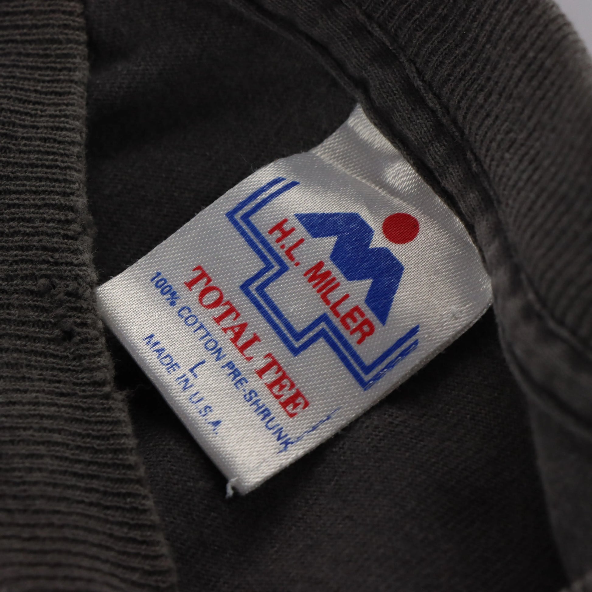 Vintage Fishing Trout & Ducks All Over Print Grey USA Made T-Shirt (L) - Vintage Sole Melbourne