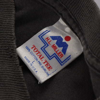 Vintage Fishing Trout & Ducks All Over Print Grey USA Made T-Shirt (L) - Vintage Sole Melbourne