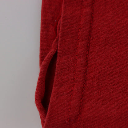 NIKE Vintage Ringer Embroidered Swoosh Logo Red & Black T-Shirt (S-M) - Vintage Sole Melbourne