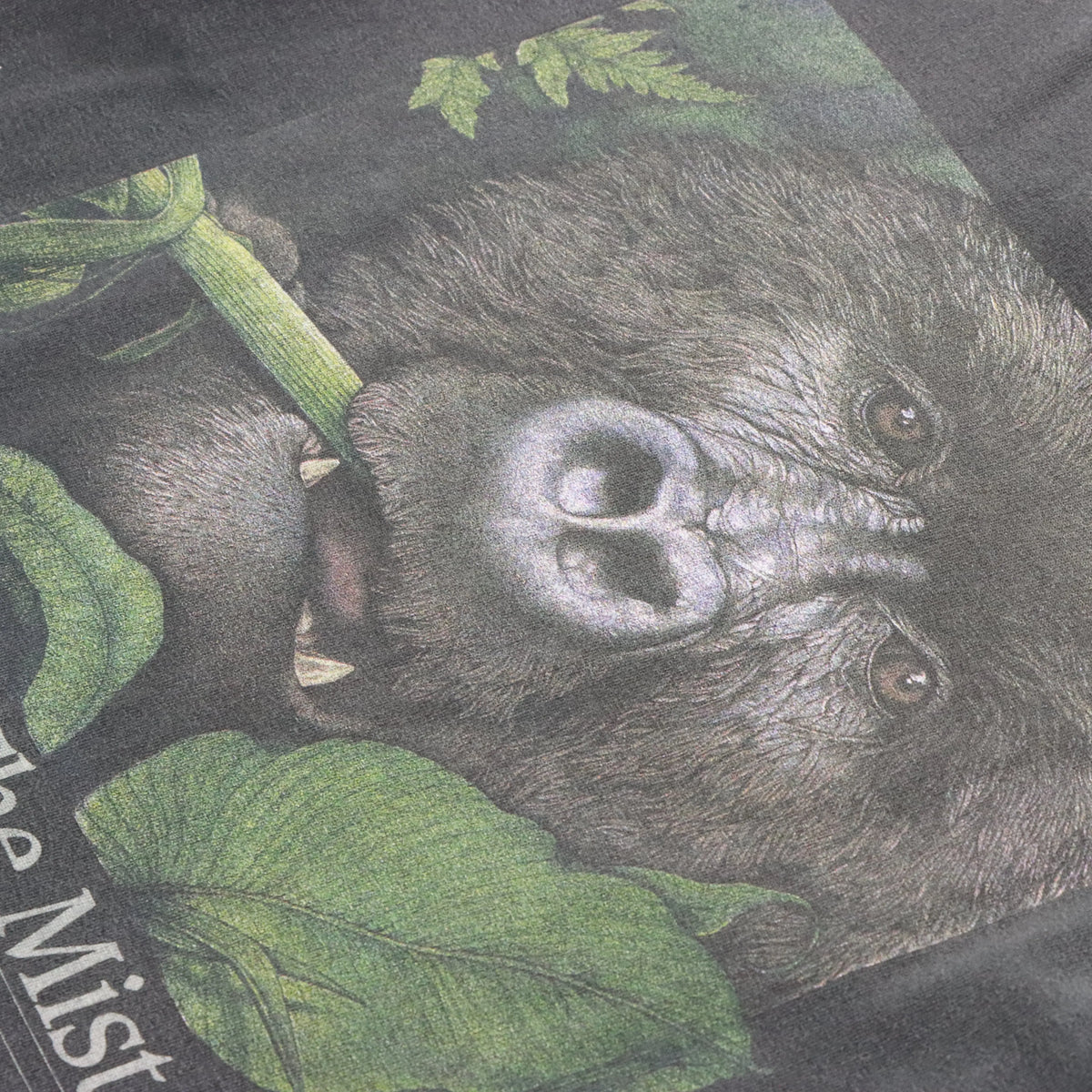 Vintage 1992 LEE X MOUNTAIN GORILLA Single Stitch USA Made Animal T-Shirt (XL)