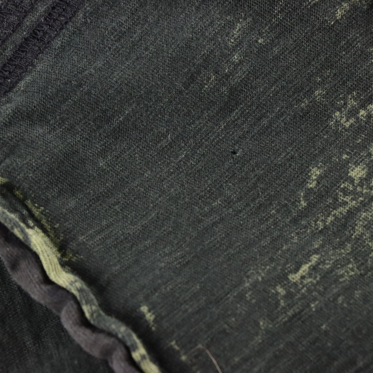 Vintage AFFLICTION Y2K Glitter Print Camo Tie Dye Distressed USA Made Long Sleeve T-Shirt (L)