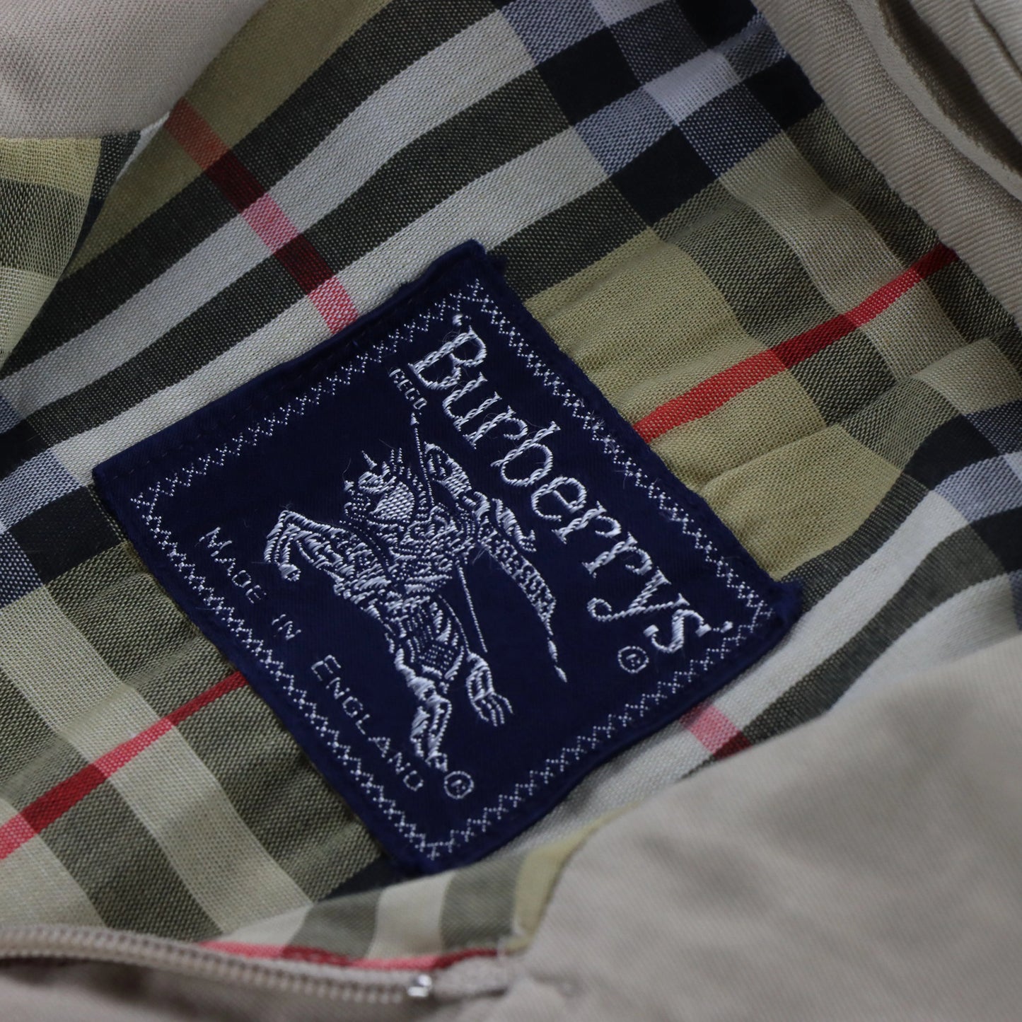 Vintage BURBERRY 'Harrington' England Made Beige Jacket (Men's 54) Vintage Sole Melbourne