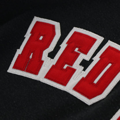 RED WINGS Detroit NHL Embroidered Logo LEE SPORT Ringer Sweatshirt (L) Vintage Sole Melbourne