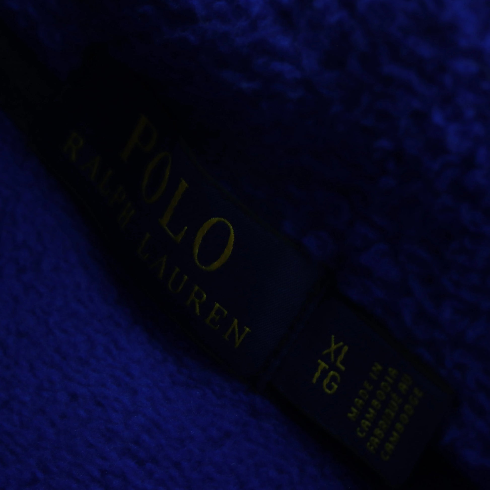 POLO RALPH LAUREN Colour Block 'Respect the Wilderness' Fleece (XXXL) Vintage Sole Melbourne