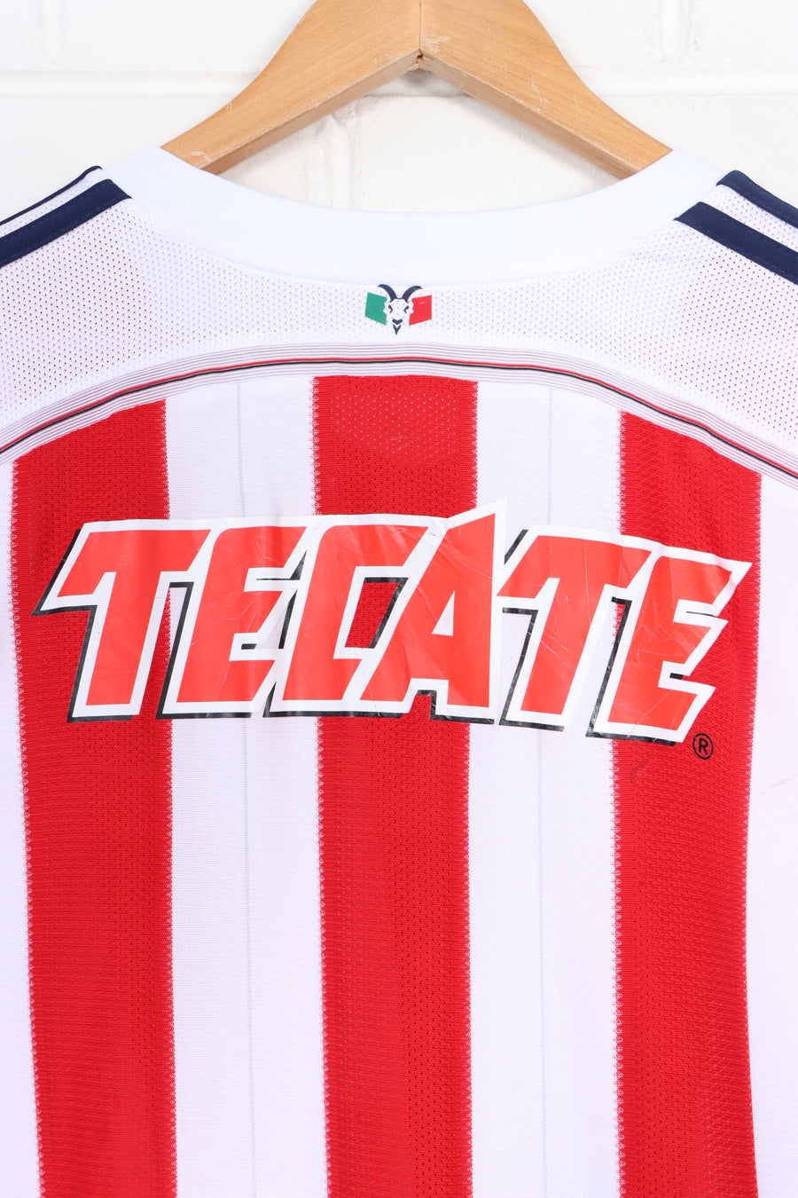 Autographed Chivas Guadalajara 2014/2015 ADIDAS Home Soccer Jersey (L)