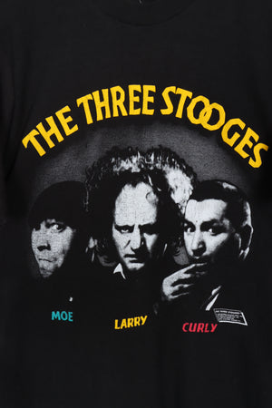 Vintage 1988 The Three Stooges Moe, Larry & Curly T-Shirt (XS-S)