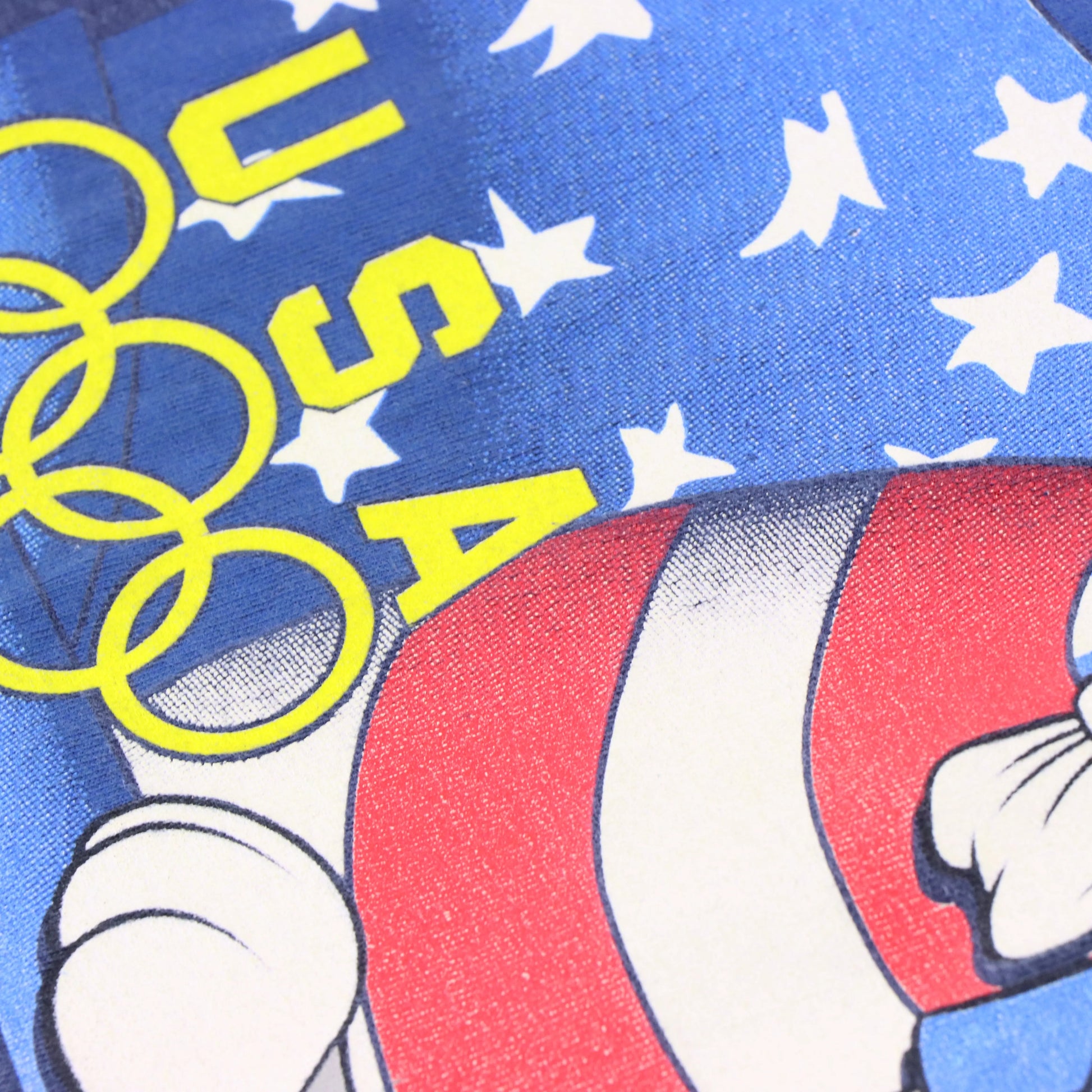 1995 LOONEY TUNES Bugs Bunny Olympics Team USA Single Stitch T-Shirt (L) Vintage Sole Melbourne
