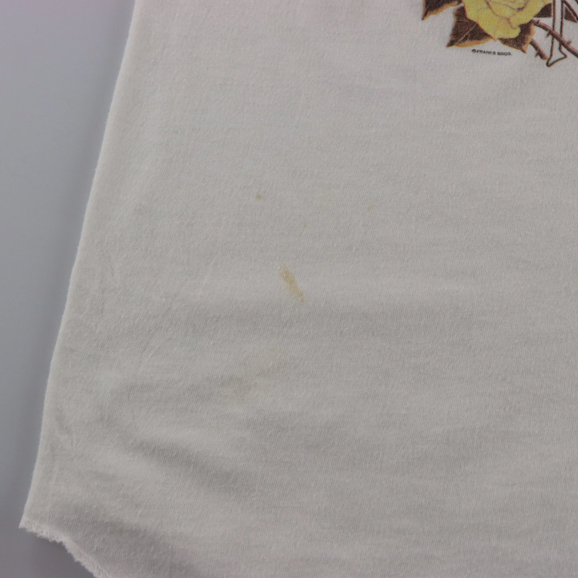 Willie Nelson USA Made Red & White 3/4 Sleeve Raglan Tee (XS) ***COCO Vintage Sole Melbourne