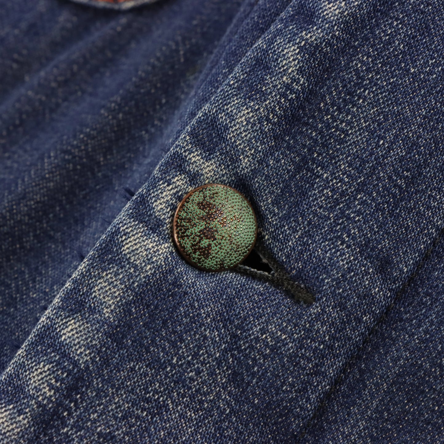 DIESEL Fleece Lined Distressed Patch Denim Jacket Moroccan Made (M) Vintage Sole Melbourne