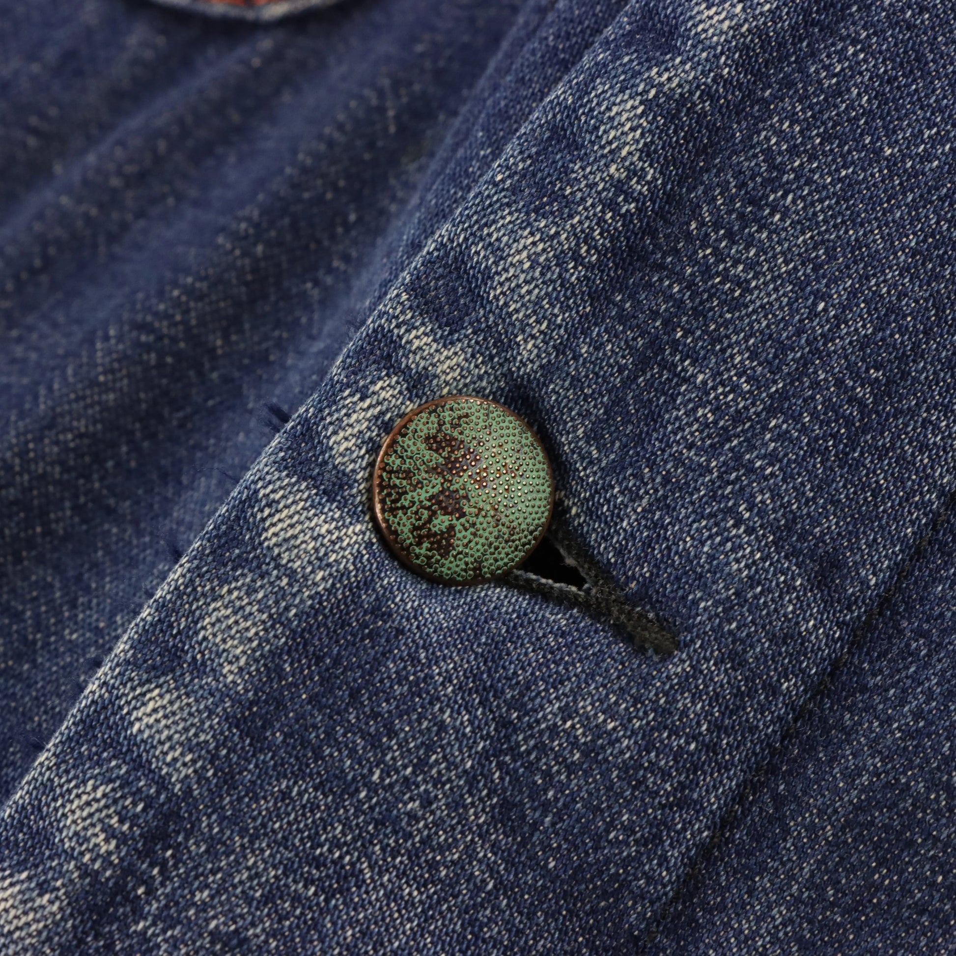 DIESEL Fleece Lined Distressed Patch Denim Jacket Moroccan Made (M) Vintage Sole Melbourne