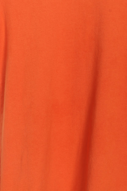 BAPE A Bathing Ape Embroidered Orange Tee (S)