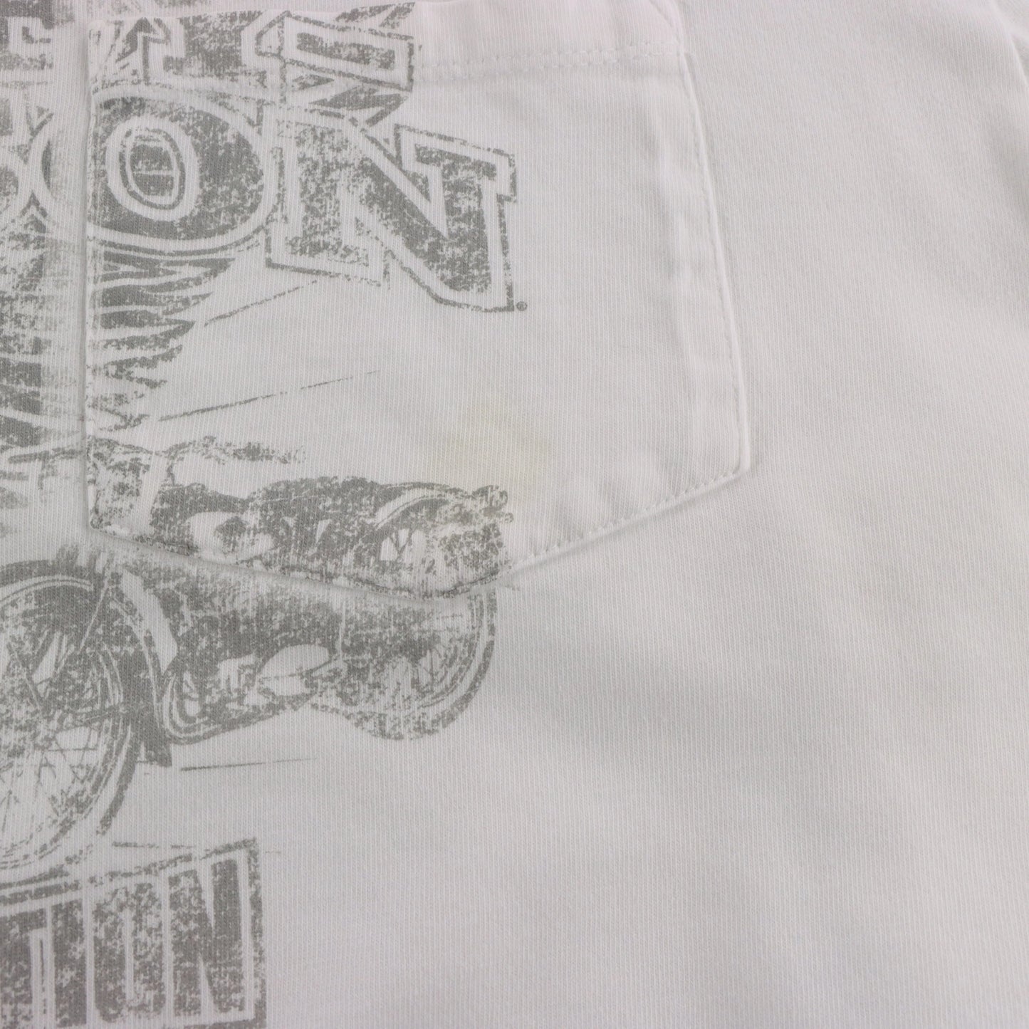HARLEY DAVIDSON North Carolina "Timeless Tradition" White Long Sleeve Tee (XL) ***COCO Vintage Sole Melbourne