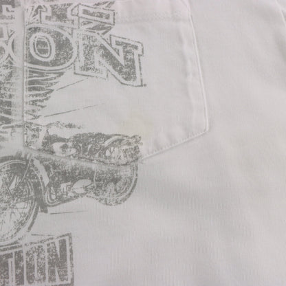 HARLEY DAVIDSON North Carolina "Timeless Tradition" White Long Sleeve Tee (XL) ***COCO Vintage Sole Melbourne