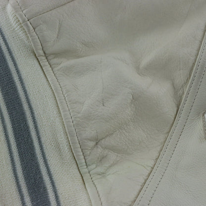 AVIREX 75th Anniversary Embroidered Limited Edition Leather Bomber Jacket (XXL) ***COCO Vintage Sole Melbourne