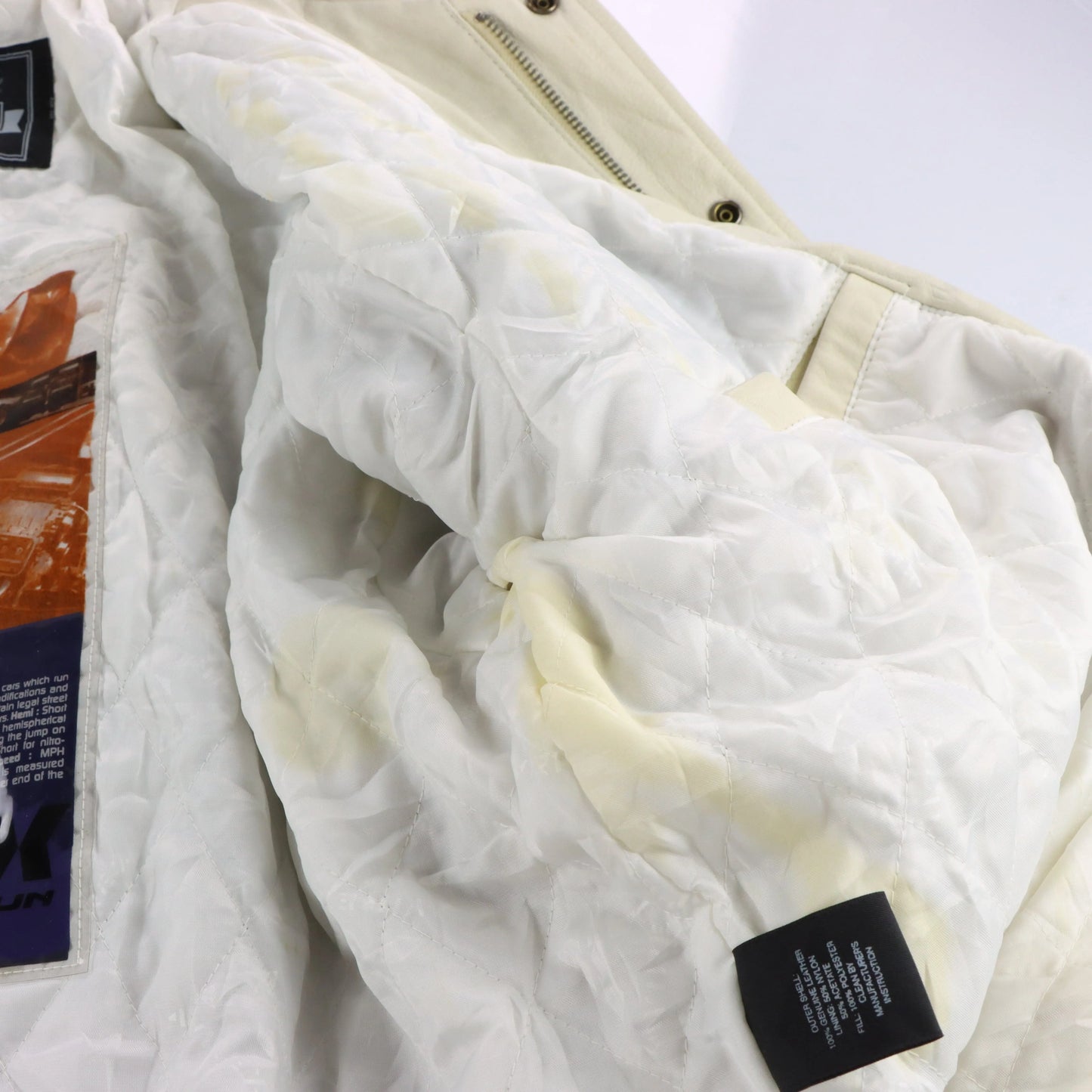 AVIREX 75th Anniversary Embroidered Limited Edition Leather Bomber Jacket (XXL) ***COCO Vintage Sole Melbourne