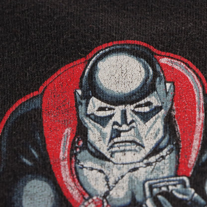 Vintage 2000 GI Joe Destro Faded Black USA Made T-Shirt (XL)