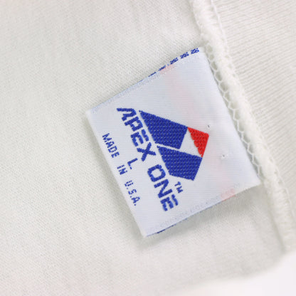 ATLANTA BRAVES 90s MLB  APEX ONE USA Made Baseball T-Shirt(L) Vintage Sole Melbourne