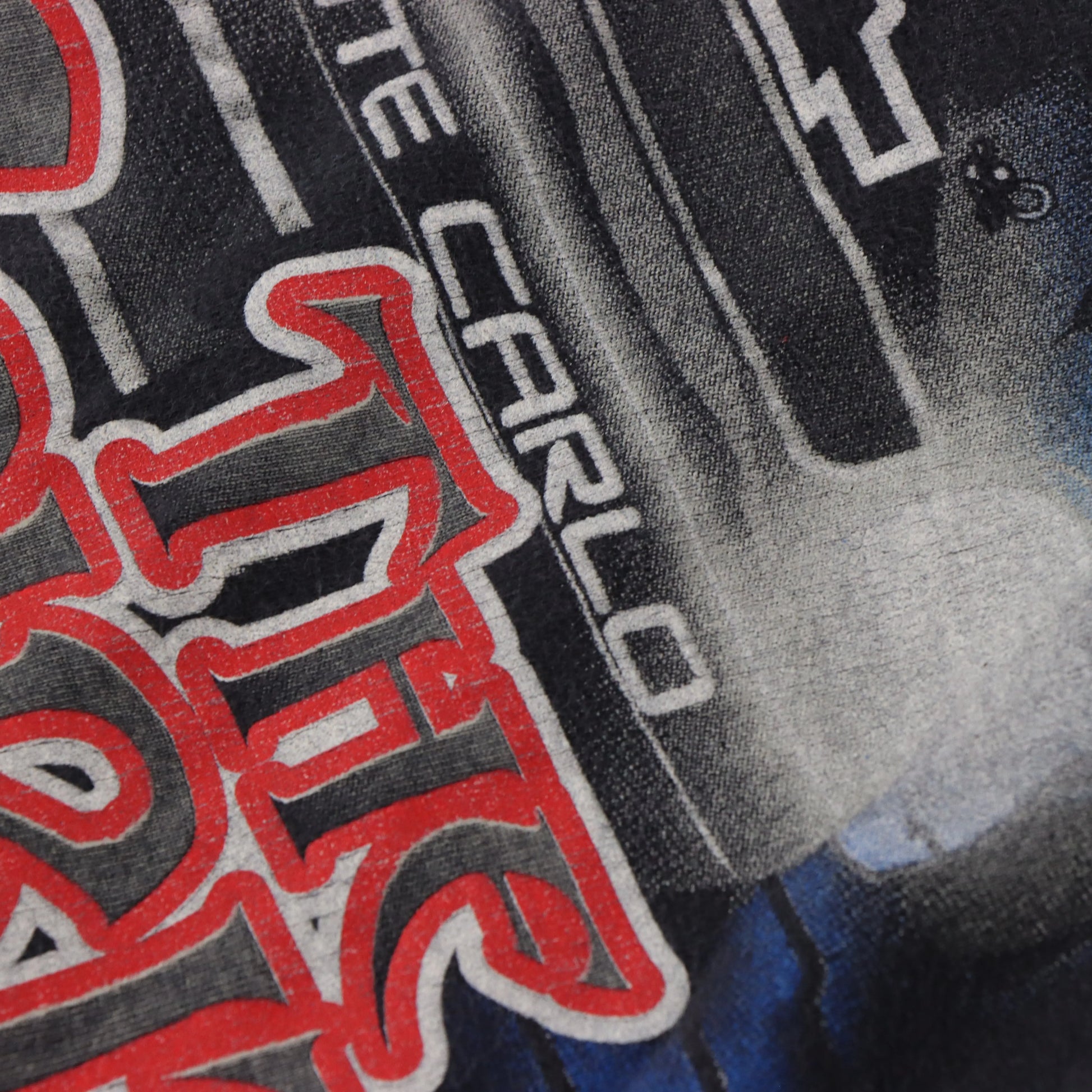 1998 NASCAR Dale Earnhardt "The Quest" All Over T-Shirt USA Made (L) Vintage Sole Melbourne