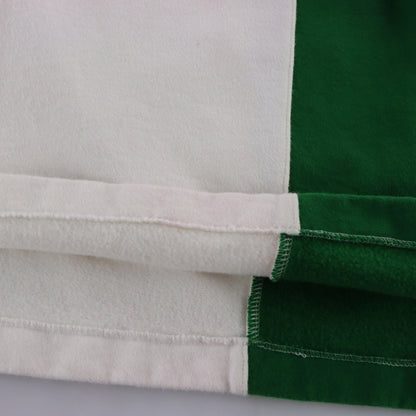 RALPH LAUREN POLO Custom Fit 'Snow Challenge Cup' Green & White Rugby Jumper (L-XL TALL) ***COCO - Vintage Sole Melbourne