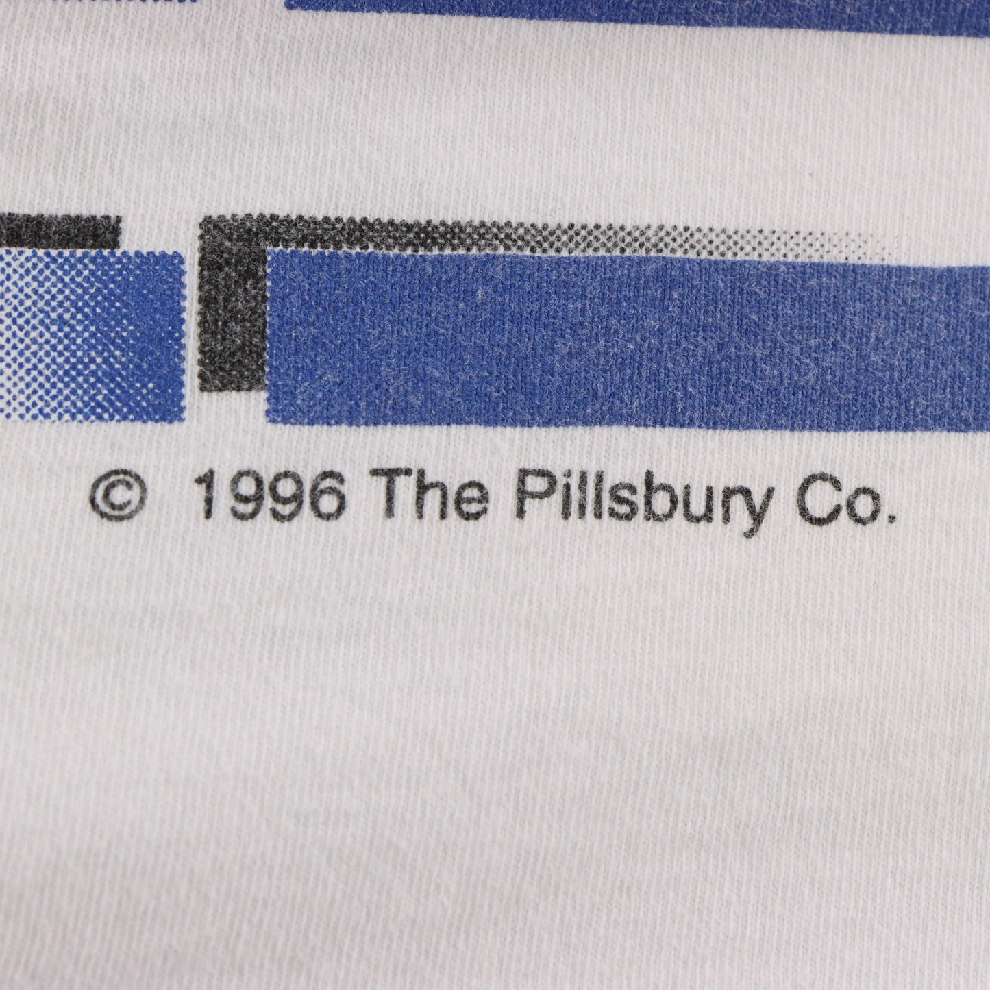Vintage 1996 Pillsbury Doughboy "Squeeze Me" White Single Stitch T-Shirt USA Made (L) ***COCO - Vintage Sole Melbourne