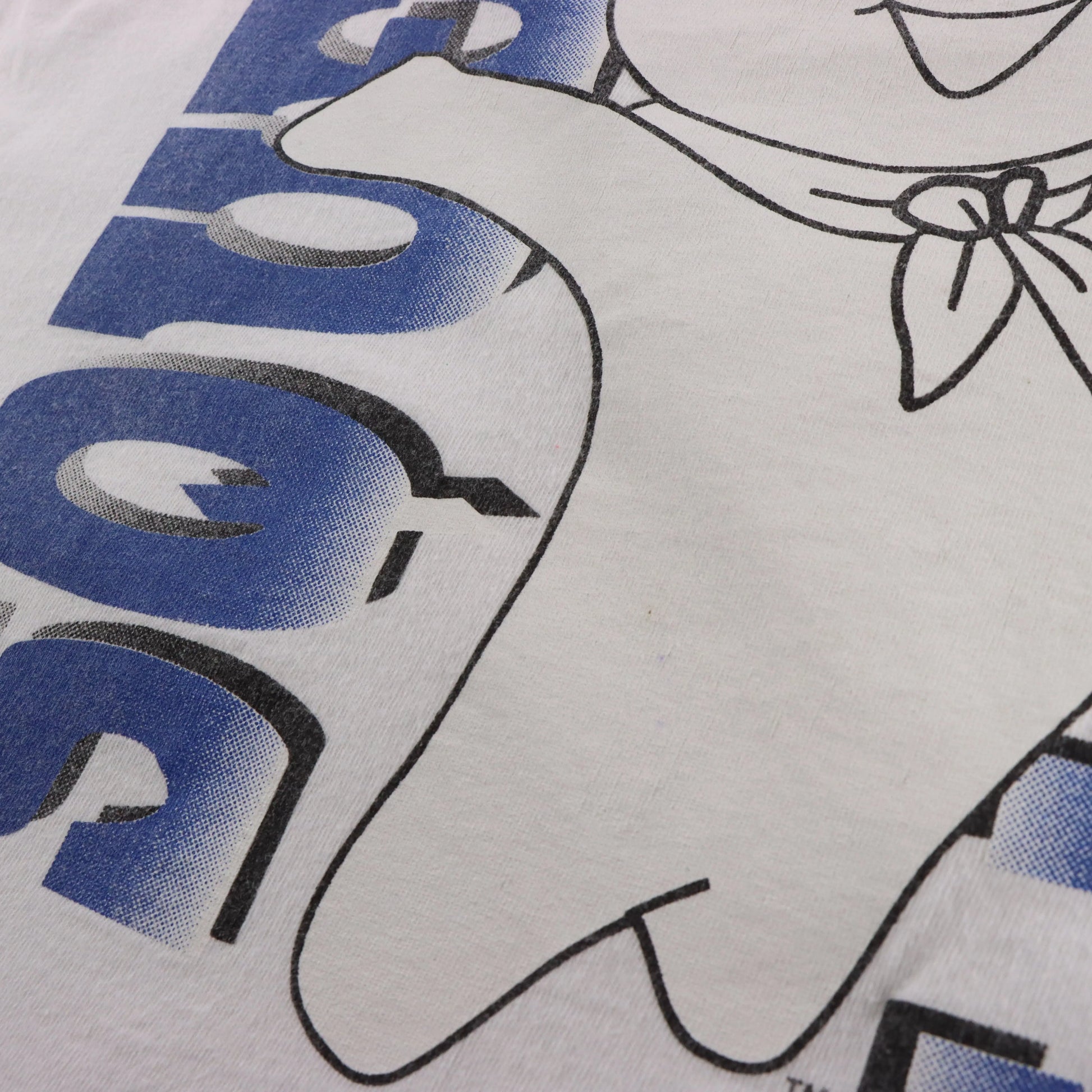 Vintage 1996 Pillsbury Doughboy "Squeeze Me" White Single Stitch T-Shirt USA Made (L) ***COCO - Vintage Sole Melbourne