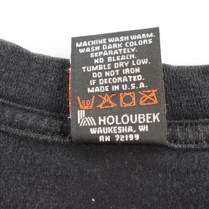 Vintage HARLEY DAVIDSON Road House Milwaukee Wisconsin USA Made Motorcycle Tee (XXXL)