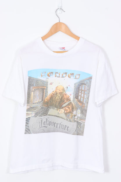 VINTAGE 1993 Leftoverture Kansas Band USA Made Tour Tee (L)
