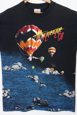 Albuquerque 1991 Hot Air Balloons Single Stitch Tee USA Made (L)
