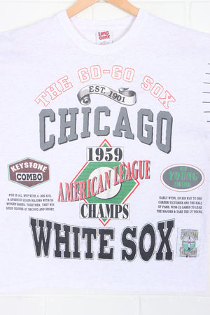 MLB Chicago White Sox 1992 Single Stitch LONG GONE T-Shirt USA Made (XL)