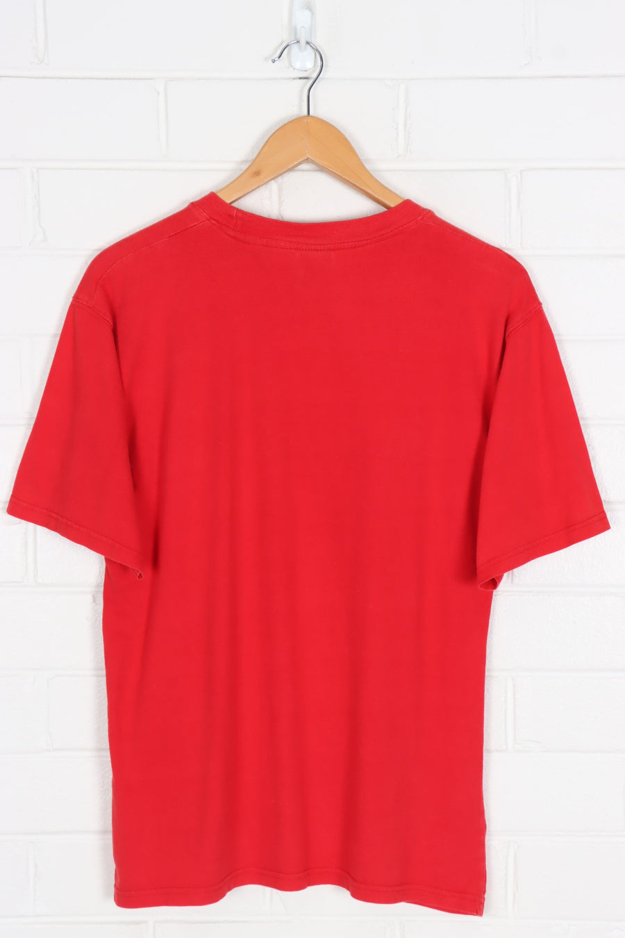 NIKE Red 3D Logo Classic Tee (S-M)