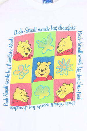 DISNEY Winne the Pooh "Small Words Big Thoughts" T-Shirt (L)
