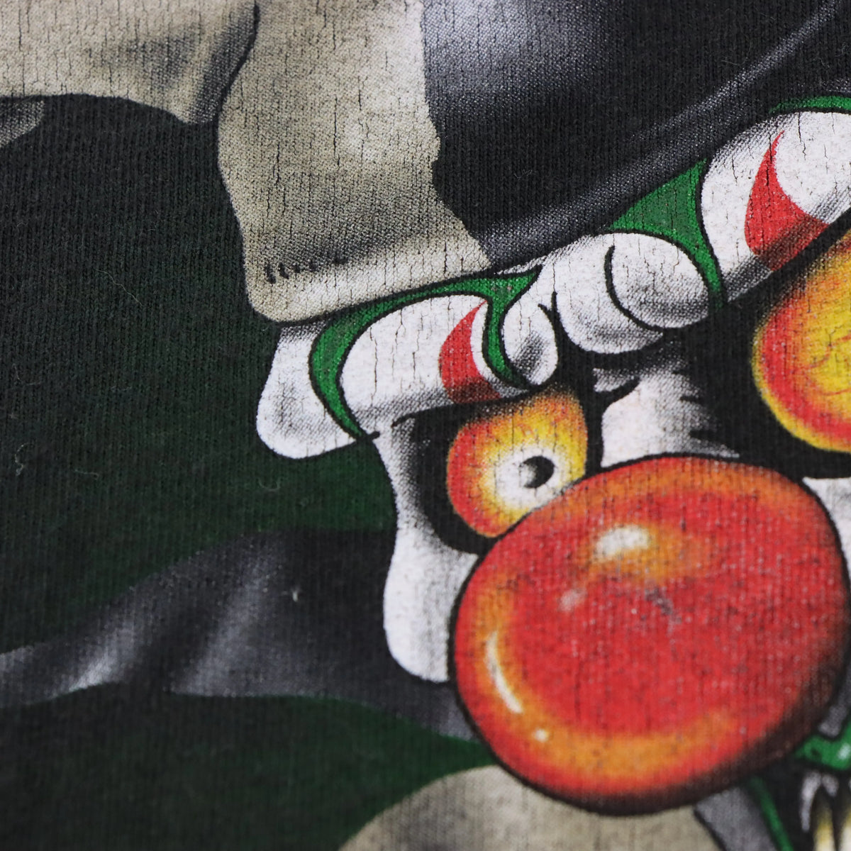 Vintage HARLEY DAVIDSON Evil Jester Des Moines Iowa Black USA Made Single Stitch Tank (M)