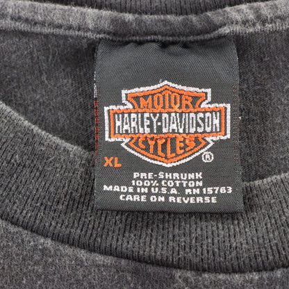 Vintage HARLEY DAVIDSON "Destination 2000" Daytona Beach Florida USA Made T-Shirt (XL)