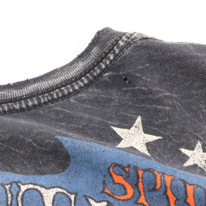 AFFLICTION "Motor Spirit" American Customs USA Made Vintage Y2K Tee (Women's S-M)